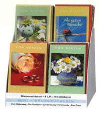95950 Display-Karten mit Mini-Gru?b?chlein, Inhalt 64 St?ck sortiert